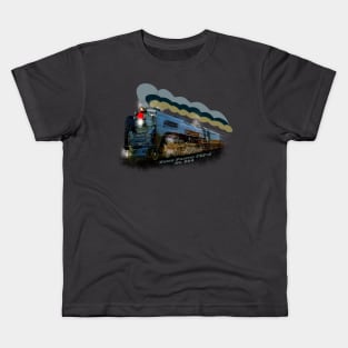 Gorgeous vintage Railroad steam locomotive FEF3 844 Kids T-Shirt